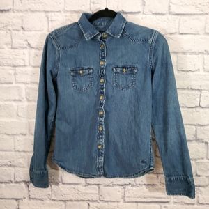 AE favorite fit denim shirt